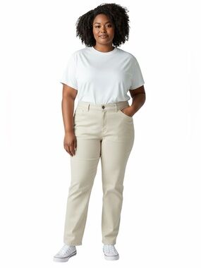 Resort Two•Classic High Rise Straight Leg Athleisure Golf Trousers